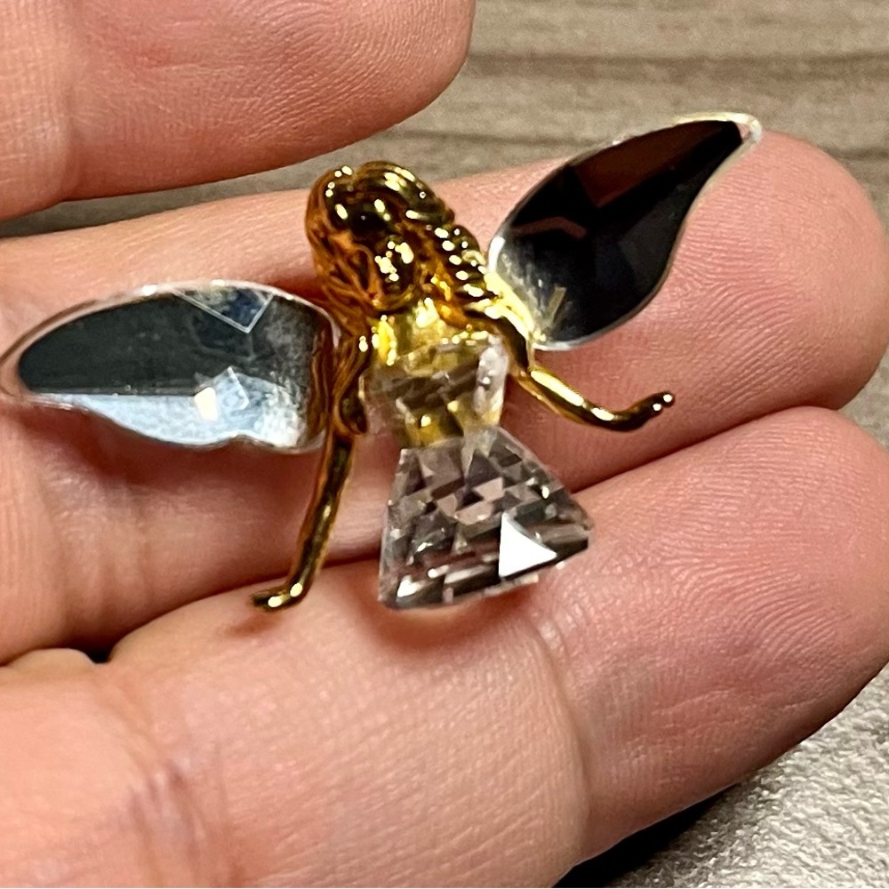 Gold and Silver Fairy Brooch